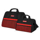 Red Polyester 12.25-in Zippered Tool Bag CMST513518