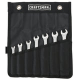 7-Piece Set 12-point Metric Combination Wrench Includes Soft Case CMMT21086