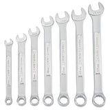 7-Piece Set 12-point Metric Combination Wrench Includes Soft Case CMMT21086