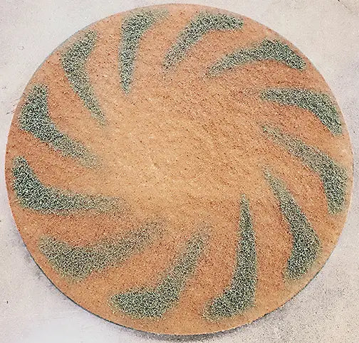 17″ PAD W/ DOUBLE SPRAY DIAMOND – 1500 GRIT