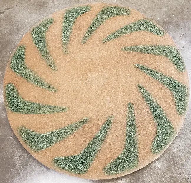 27″ PAD W/ DOUBLE SPRAY DIAMOND – 800 GRIT