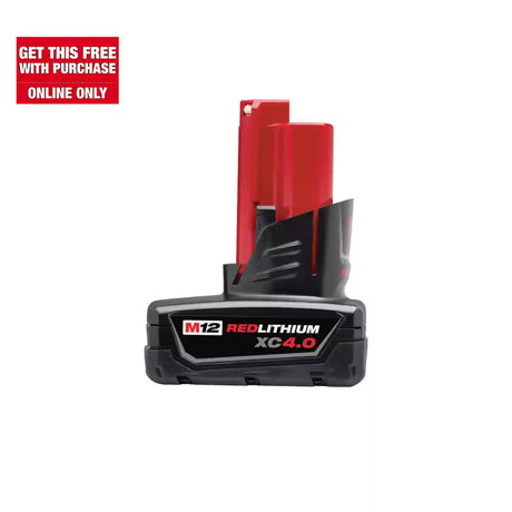 M12 12-Volt Lithium-Ion XC Extended Capacity 6.0Ah Battery Pack