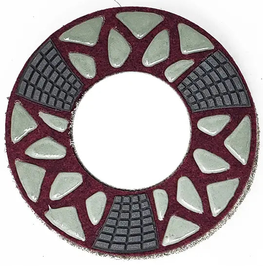 FIBER PHENOLIC 7″ PADS – 400 GRIT