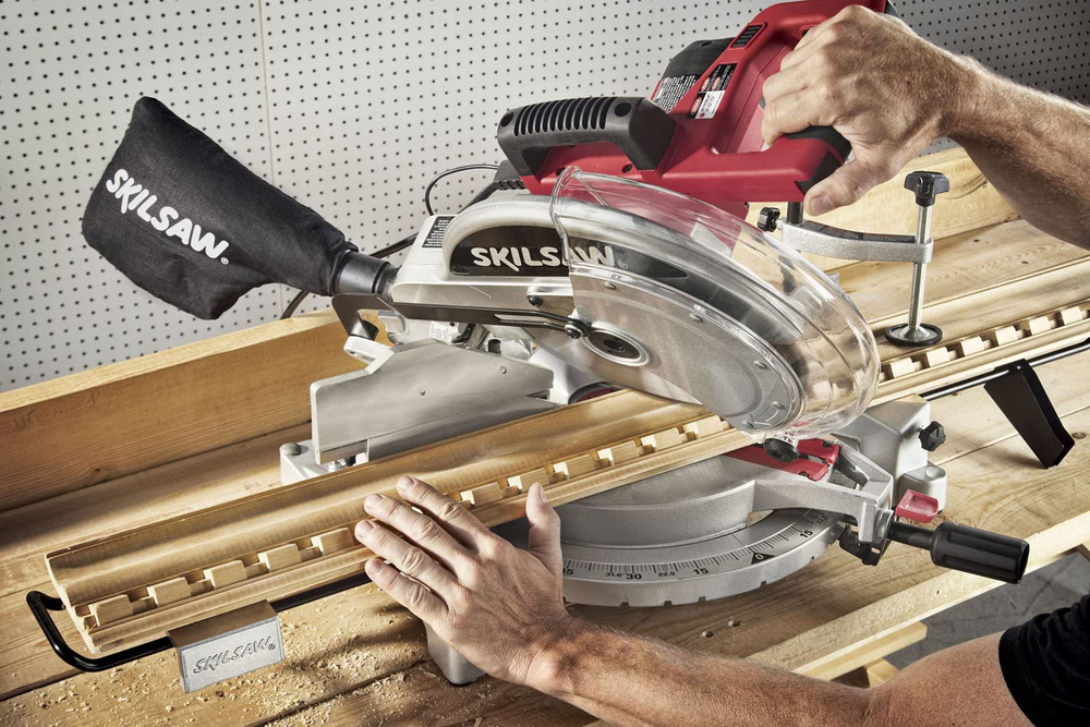 12 in Quick Mount Compound Miter Saw with Laser 3821-01