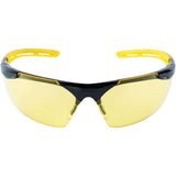 Black & Yellow Frame Amber Lens Safety Glasses 2001732