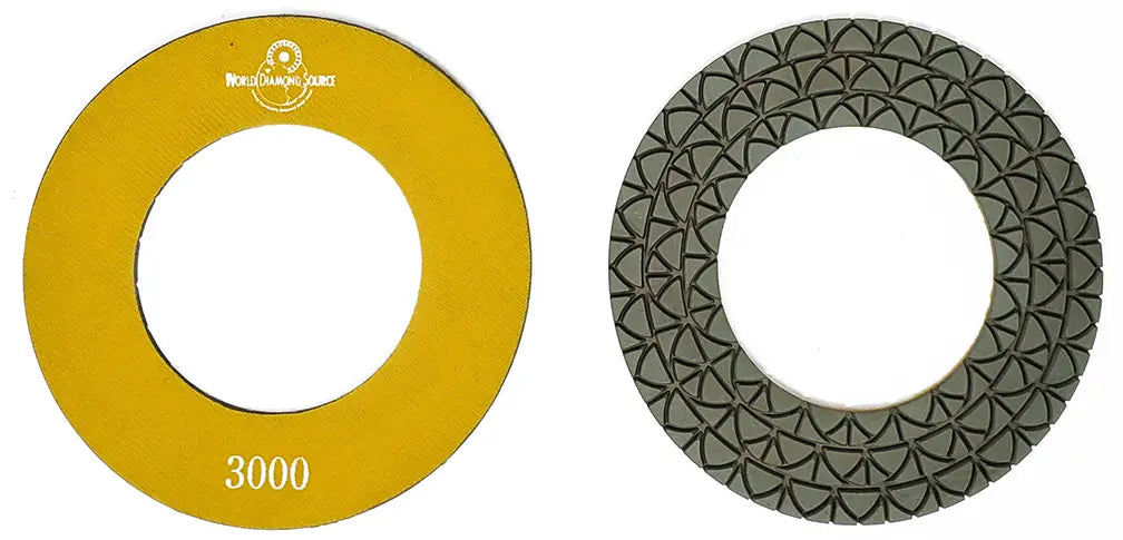 7″ Hybrid Ring Pad – 3000 Grit