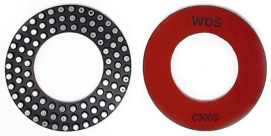 7″ Metal Bond Flex Dot Pad – 300 Grit