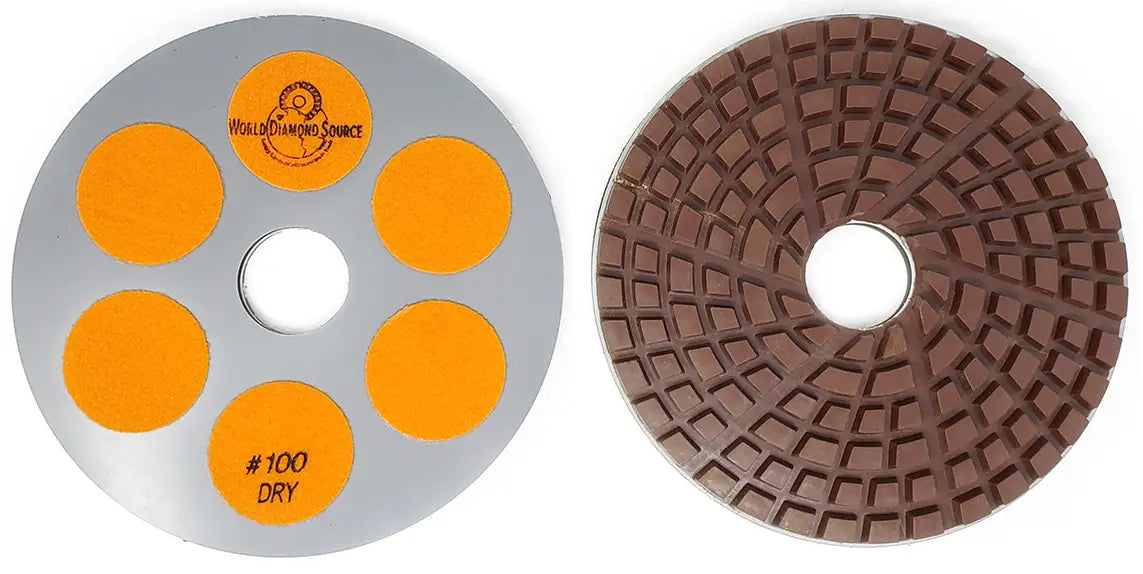 10″ Pro Resin Dry Polishing Pad 100 Grit