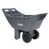 4 cu. ft. Poly Yard Cart with Integrated Tool Tray 2463875