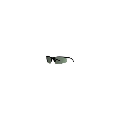 Black/Grey Wraparound Frame Grey Lens Safety Glasses 2580132