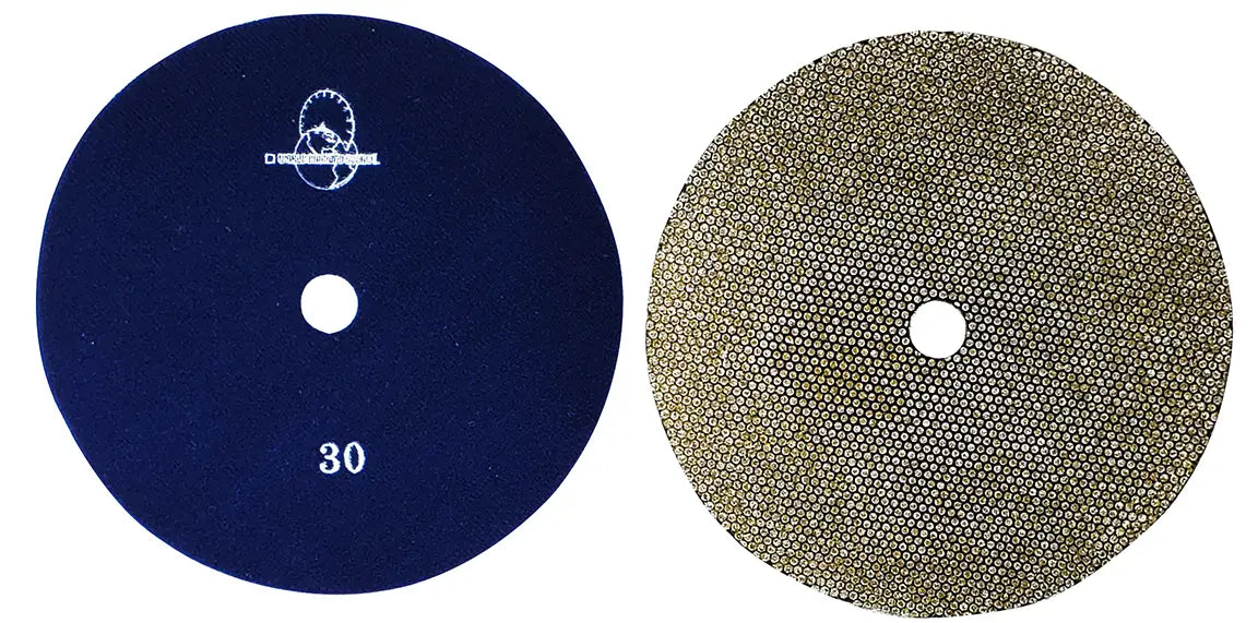 7″ ELECTROPLATED PAD – 30 GRIT