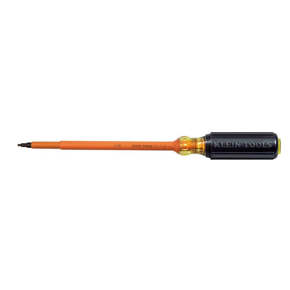 Screwdriver Insulated #1 Square 7inch L 6617INS