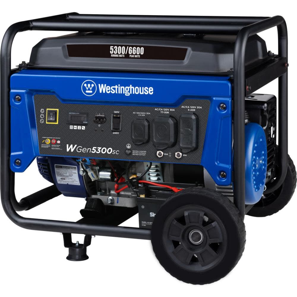 Portable Generator with CO Sensor WGEN5300SC