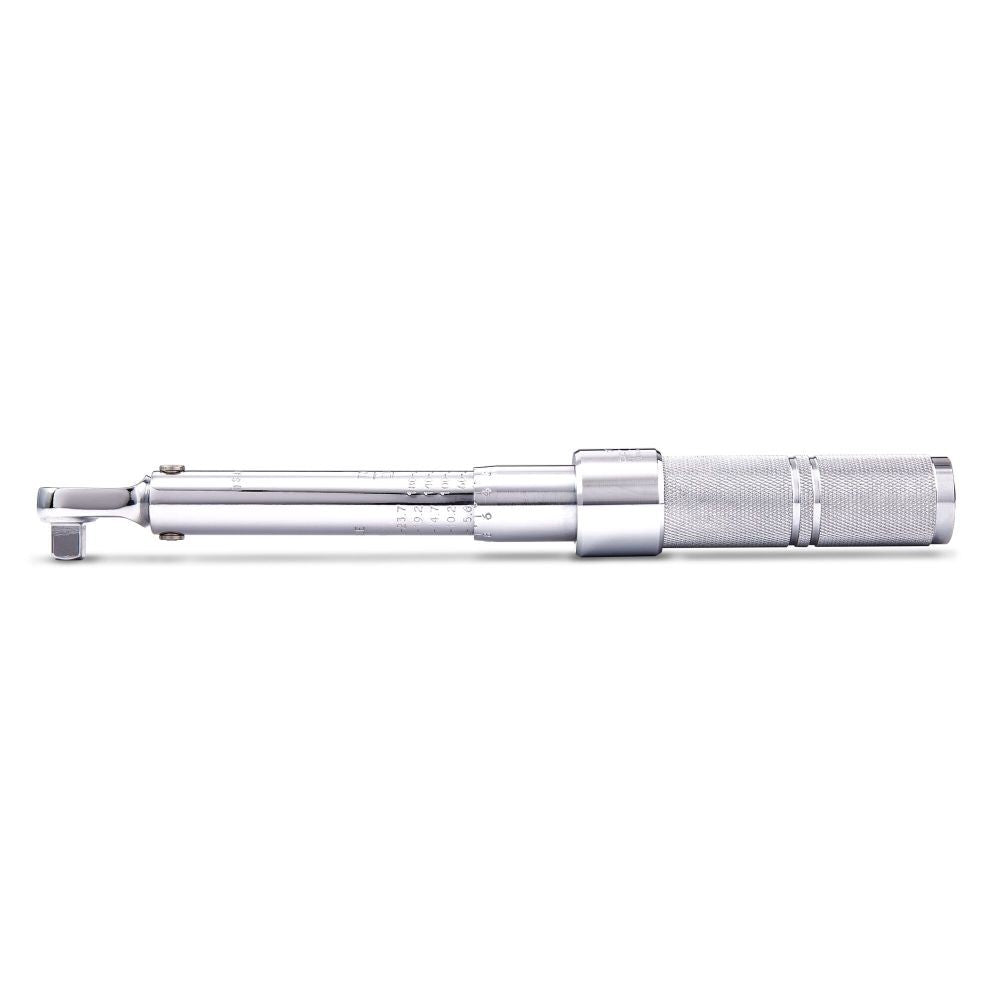 3/8 in Drive Fixed Head Micrometer Torque Wrench 40-200 in-lbs J6063C