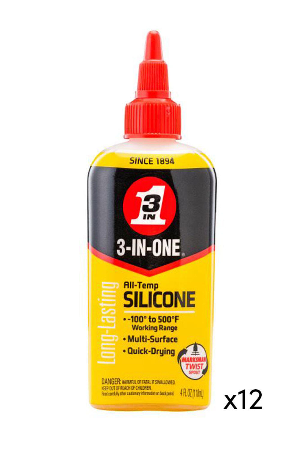 4oz All-Temperature Silicone Drip Oil 12pk 120008