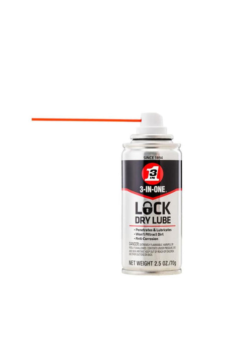 Lock Dry Lube, 2.5 oz, 2pk 12007