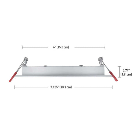 Ultra Slim Recessed Lighting Kit LED Glare Control 3000433