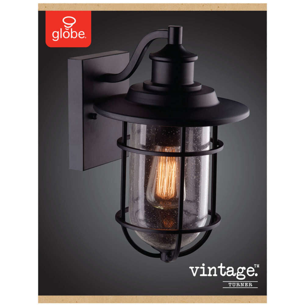 Vintage Turner Wall Sconce Natural Black 1 Light 3001850