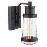 Bennett 1 Light Wall Sconce Vintage Matte Black 3001856