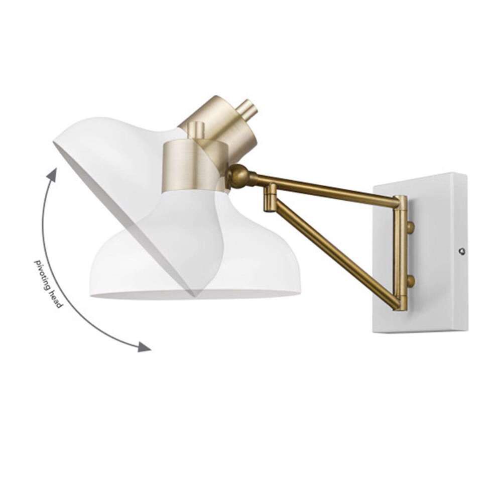 Berkeley Wall Sconce Polished Brass 60W 1 Light 3008641