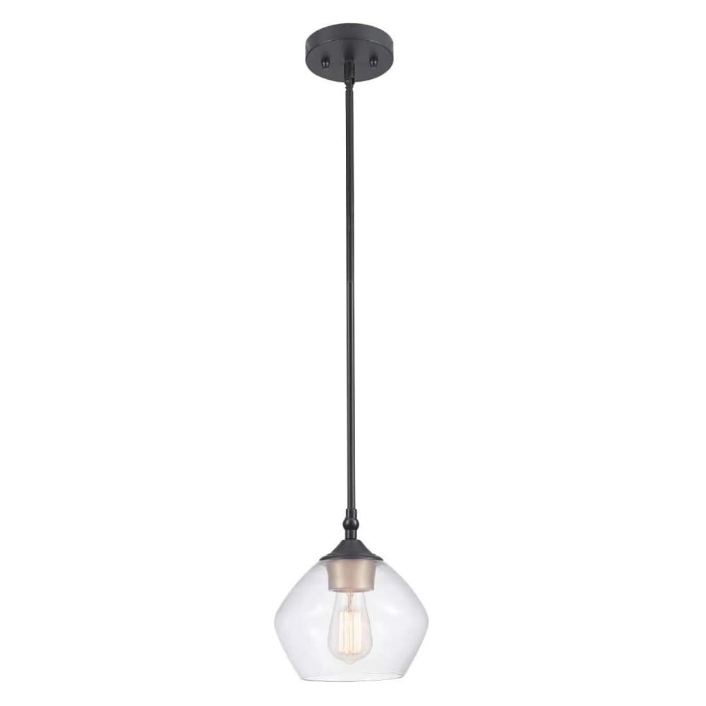 Harrow Pendant Light Matte Black 60W E26 1 Light 3008643