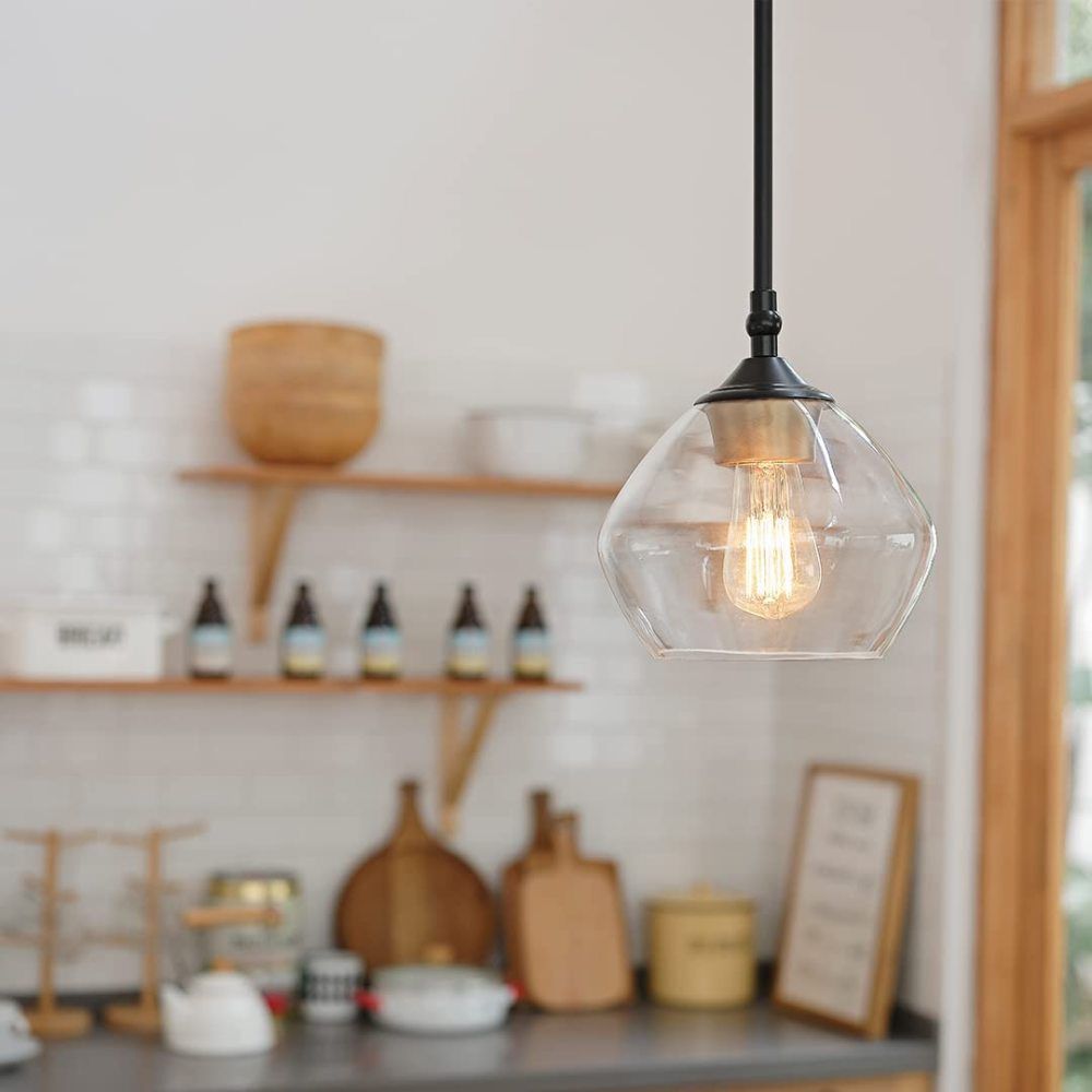 Harrow Pendant Light Matte Black 60W E26 1 Light 3008643