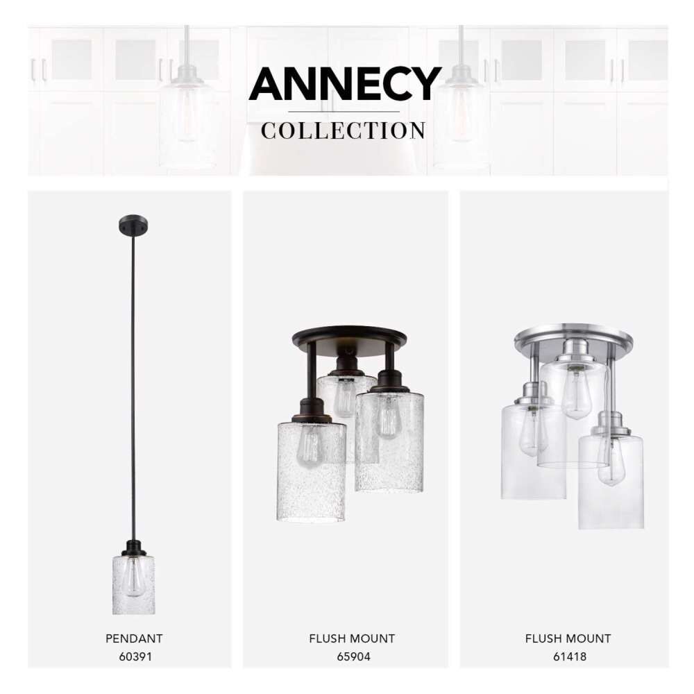 Annecy Ceiling Light Oil Rubbed Bronze 60W E26 3008645