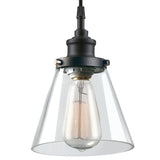 Jackson Plug In Pendant Light 60W Matte Black 3008647