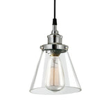 Parker Pendant Light 60W Plug In/Hardwire Chrome 3008665