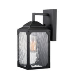 Miller Wall Sconce Black Modern Outdoor Downlight 3008668