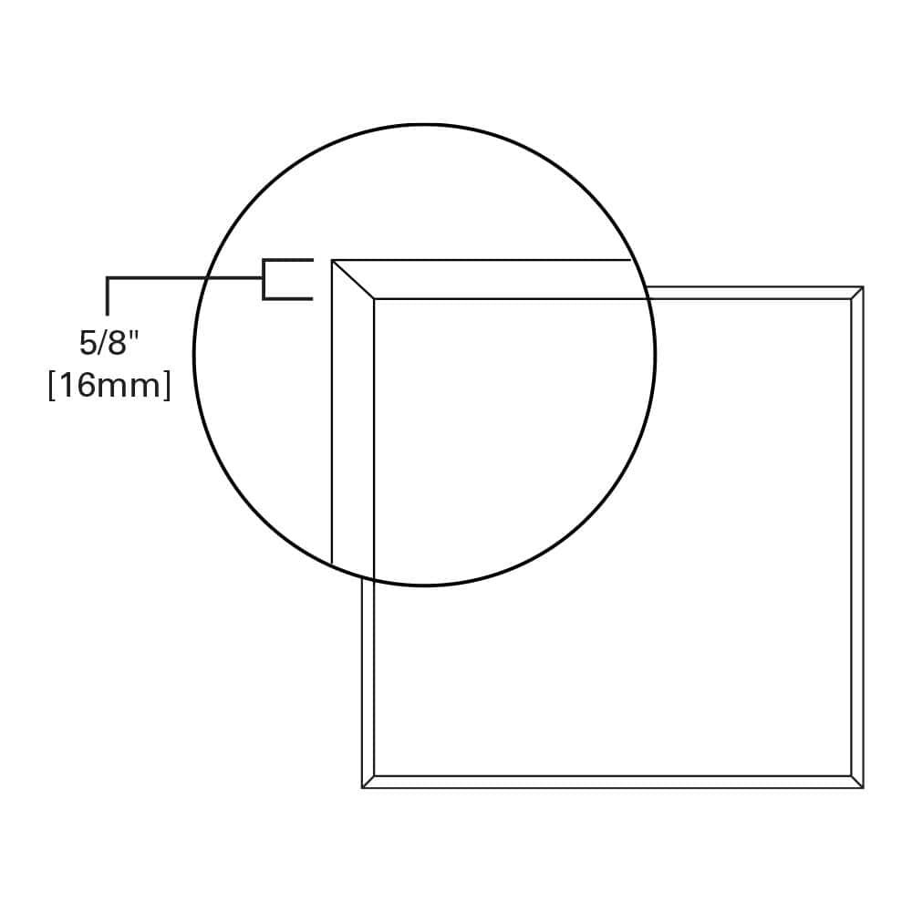 GPT Series Prismatic LED Panel 39W 2 x 4' 5000 Lumen 3009796