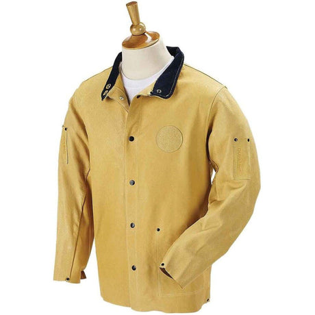 Welding Jacket Tan Premium Grain Pigskin 3X 30PWC-3XL