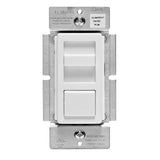 IllumaTech 120V 600W White 3 Way Slide Dimmer Switch 3423365