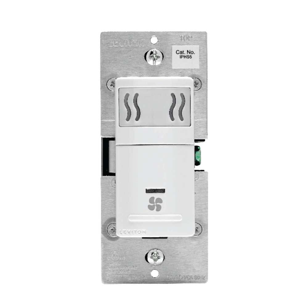 Decora Humidity Sensor/Fan Control Switch 3A 120V White 3494168