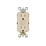 SmartlockPro AFCI Outlet 15A 120V Light Almond NEMA 5-15R 3500238