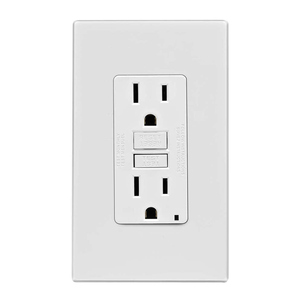 SmartlockPro GFCI Outlet 15A 125V Duplex White NEMA 5-15R 3532728