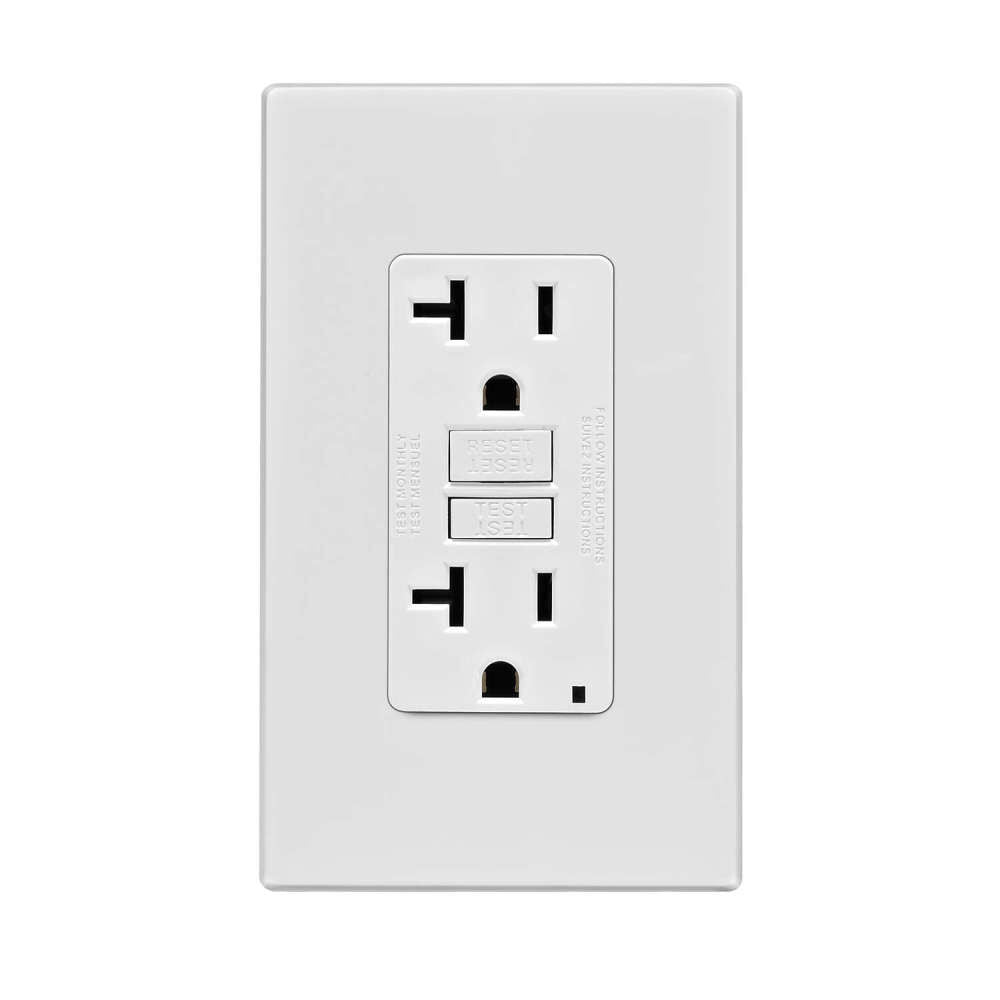 SmartlockPro GFCI Outlet 20A 125V White NEMA 5-20R 3533080