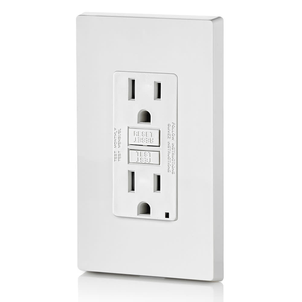 SmartlockPro GFCI Outlet 15A 125V White NEMA 5-15R 3533668