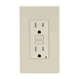 SmartlockPro GFCI Outlet 15A 125V Light Almond NEMA 5-15R 3533700