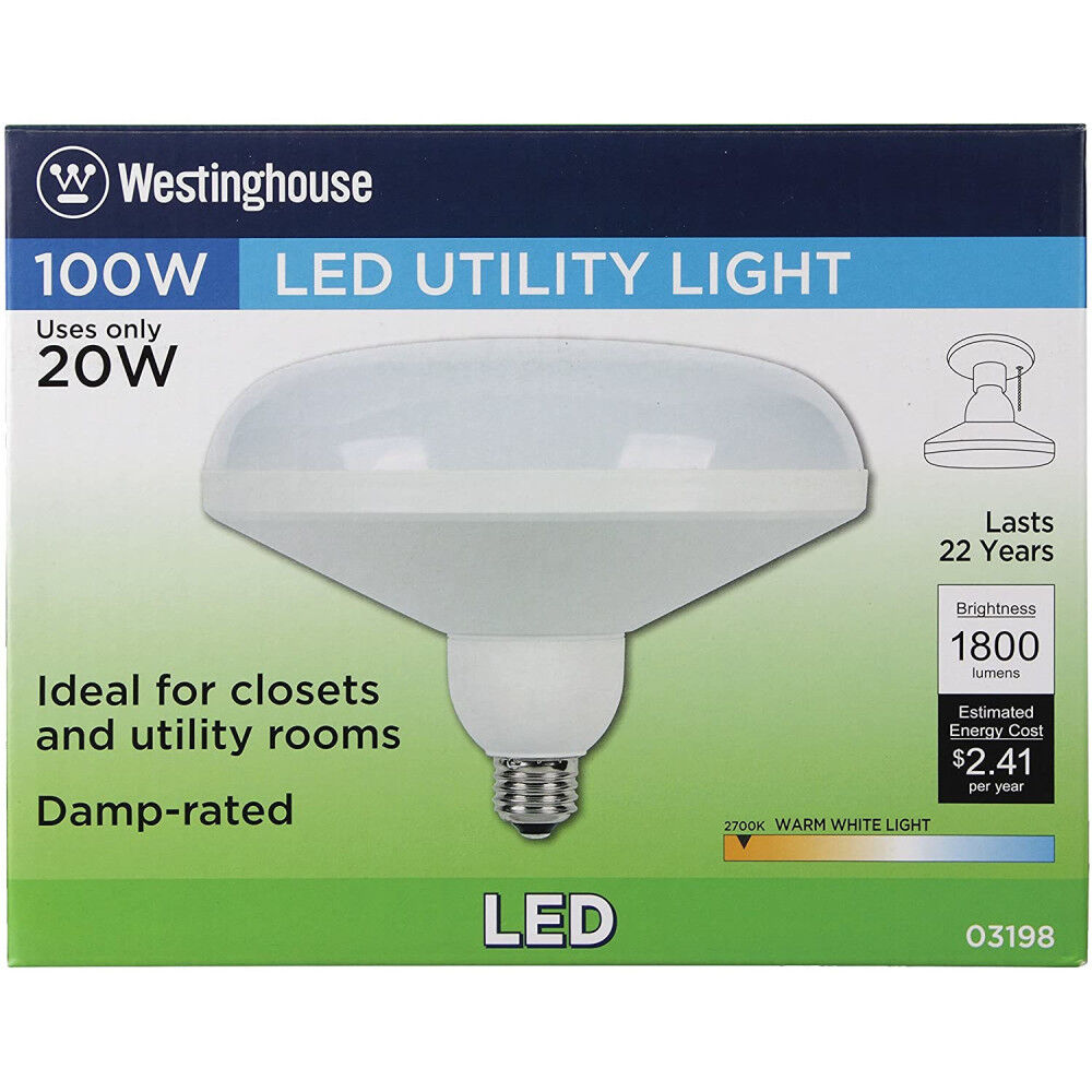 DLR64 LED Light Bulb 120V 20W 1800 Lumens 1pk 319800