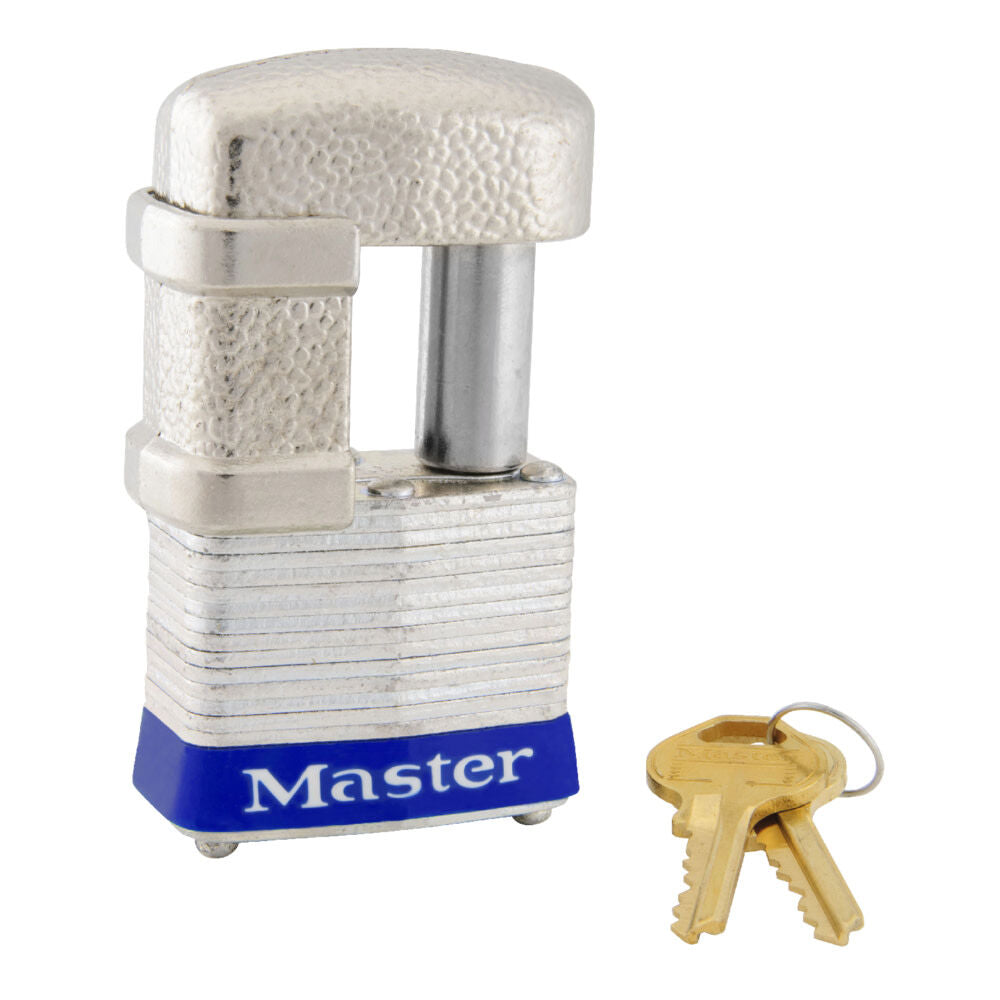 1-9/16 in Width Keyed Alike Laminated Steel Pin Tumbler Padlock 37KAMK