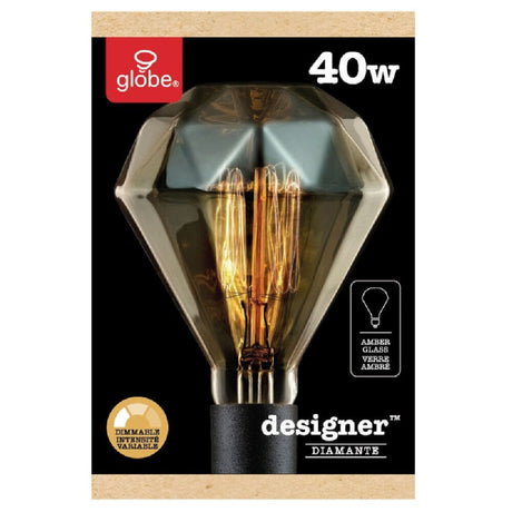 Designer Diamante Incandescent Light Bulb 40W 84644