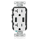 Combination Duplex Receptacle/Outlet 20A 125V White 3809480