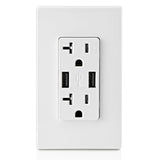 Combination Duplex Receptacle/Outlet 20A 125V White 3809480