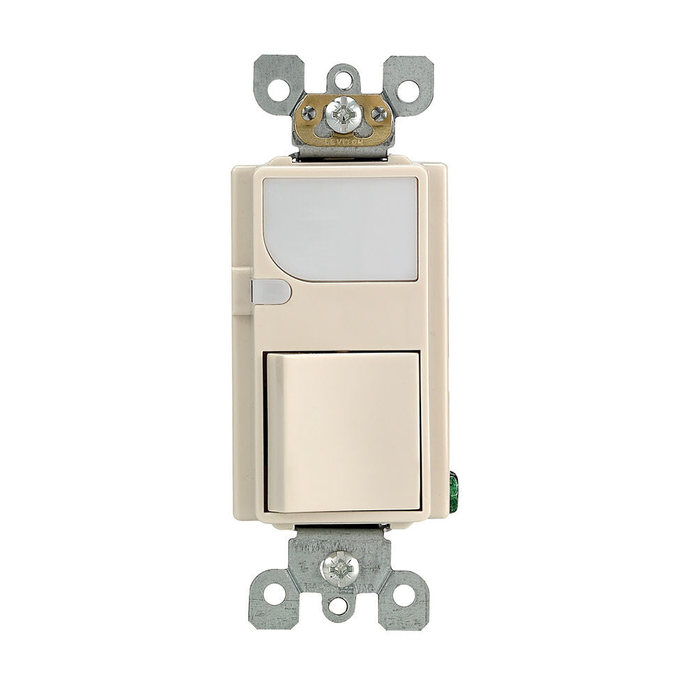 Combination Decora Switch with LED 15A 120VAC Light Almond 3809597