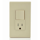 15A Ivory Combination Decora Switch & Receptacle/Outlet 3809688