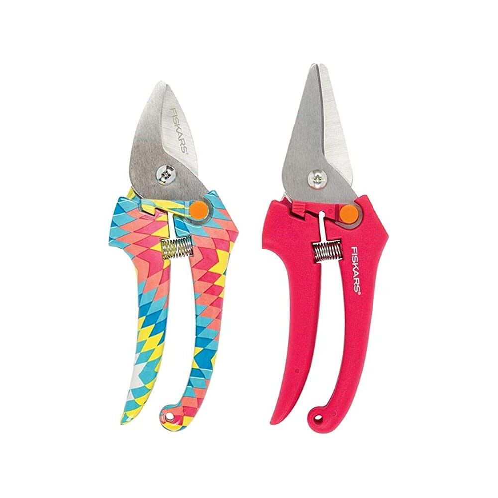 Designer Pruner & Snip Set Stainless Steel 2pc 395810-1017