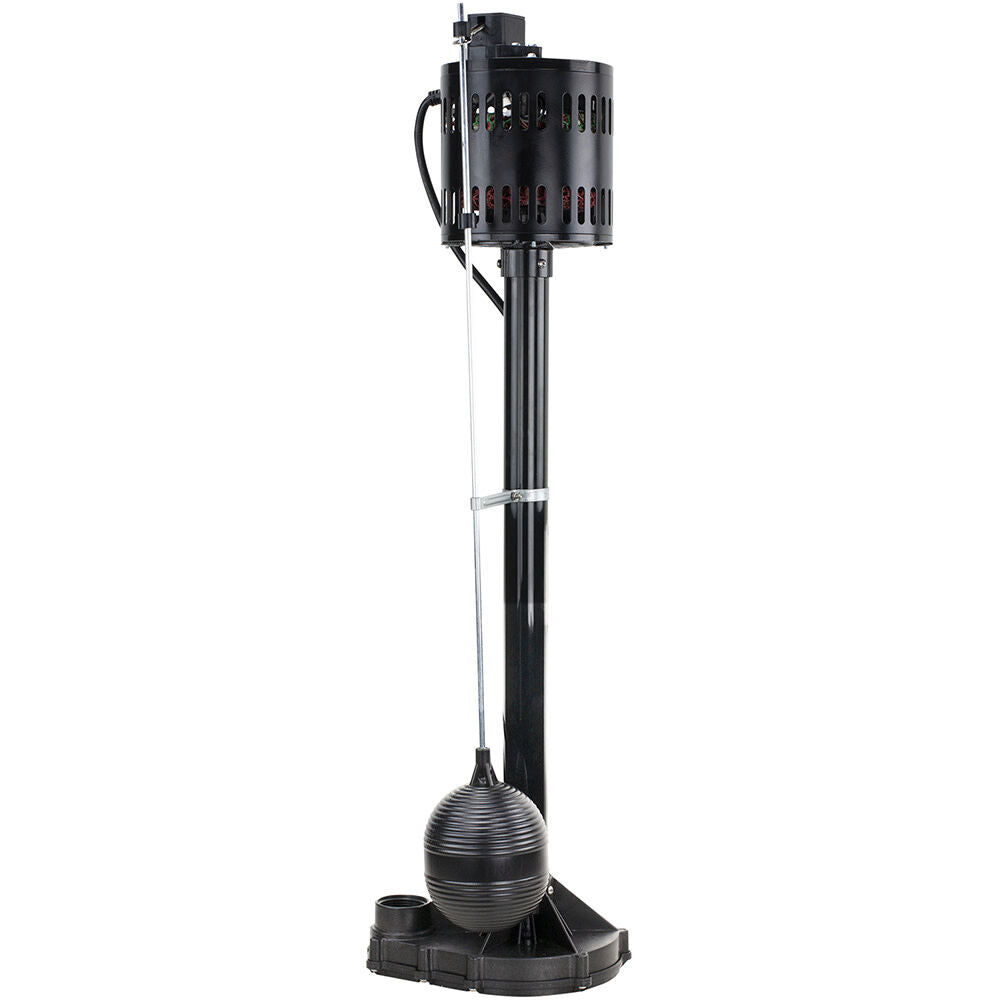 Systems 1/3HP Plastic Column Sump Pump 3CEH