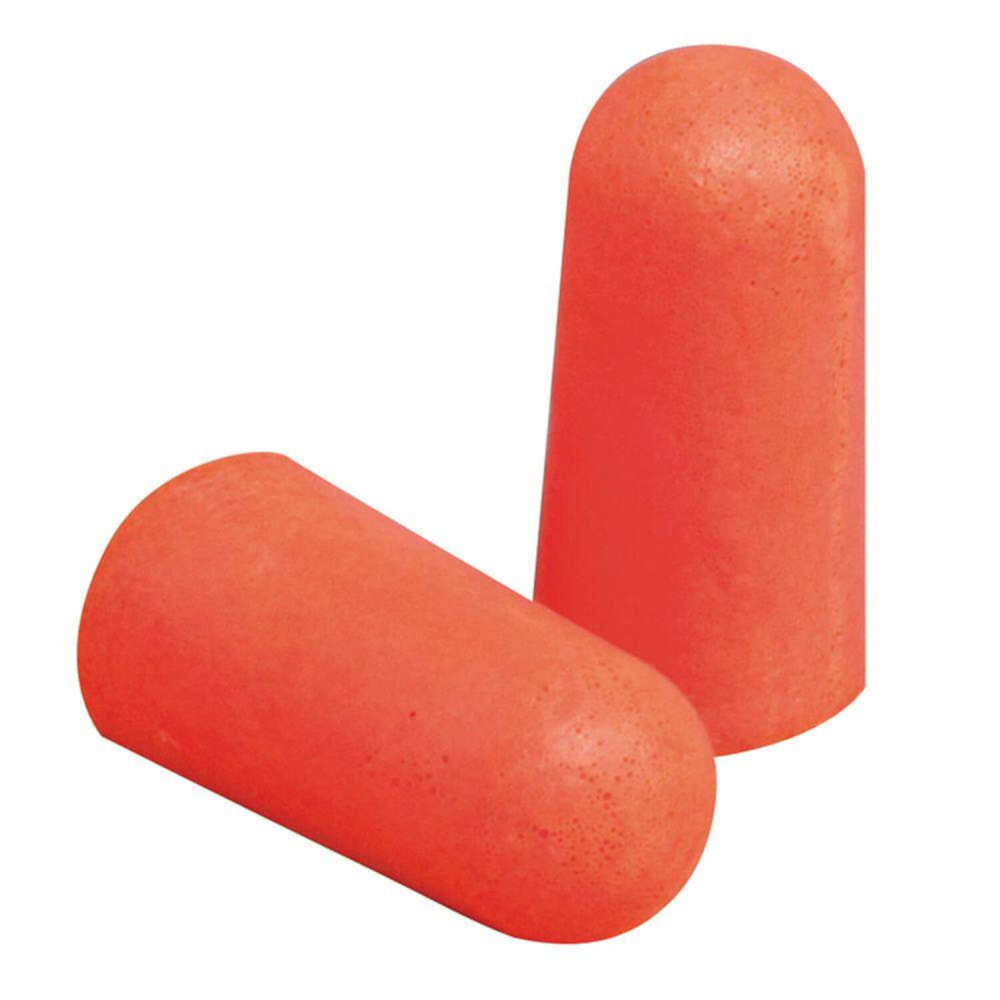 32 dB Orange Disposable Soft Foam Ear Plug 80 Pair 2834984