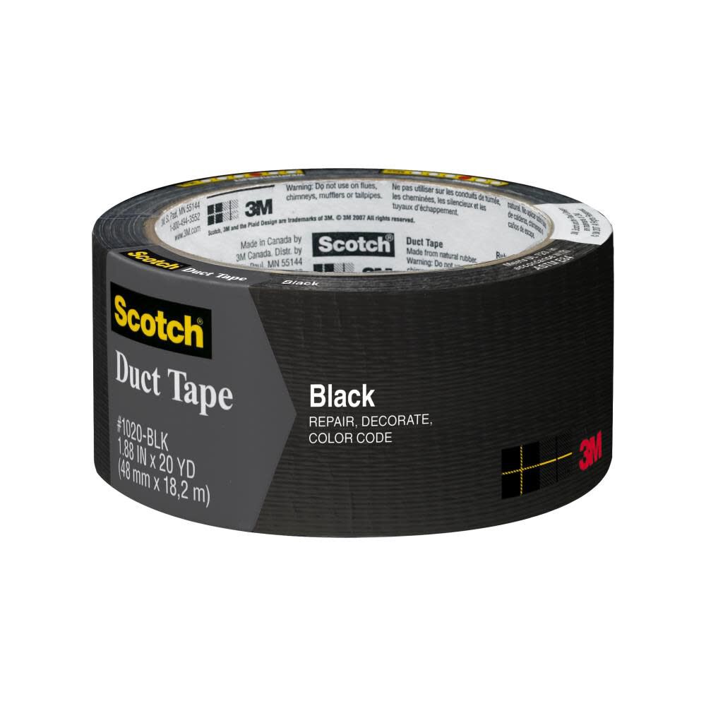 Black Duct Tape 70-0069-6631-4